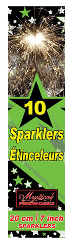 Sparklers 20cm (7") 10 Pieces