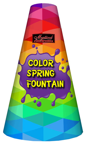 Color Spring Fountain